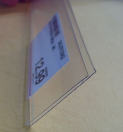 Clear Data Strip PVC Profile Clear Data Strip PVC Profile