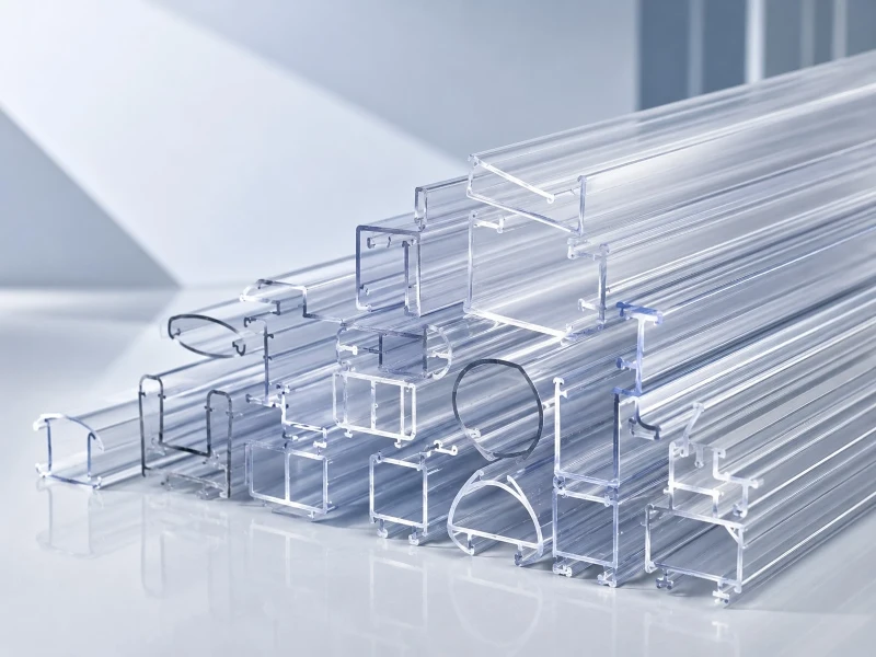 Clear price ticket PVC profile for supermarket shelves Clear price ticket PVC profile for supermarket shelves