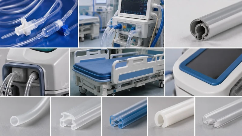 Plastic extrusion profiles used in medical and healthcare equipment Plastic extrusion profiles used in medical and healthcare equipment
