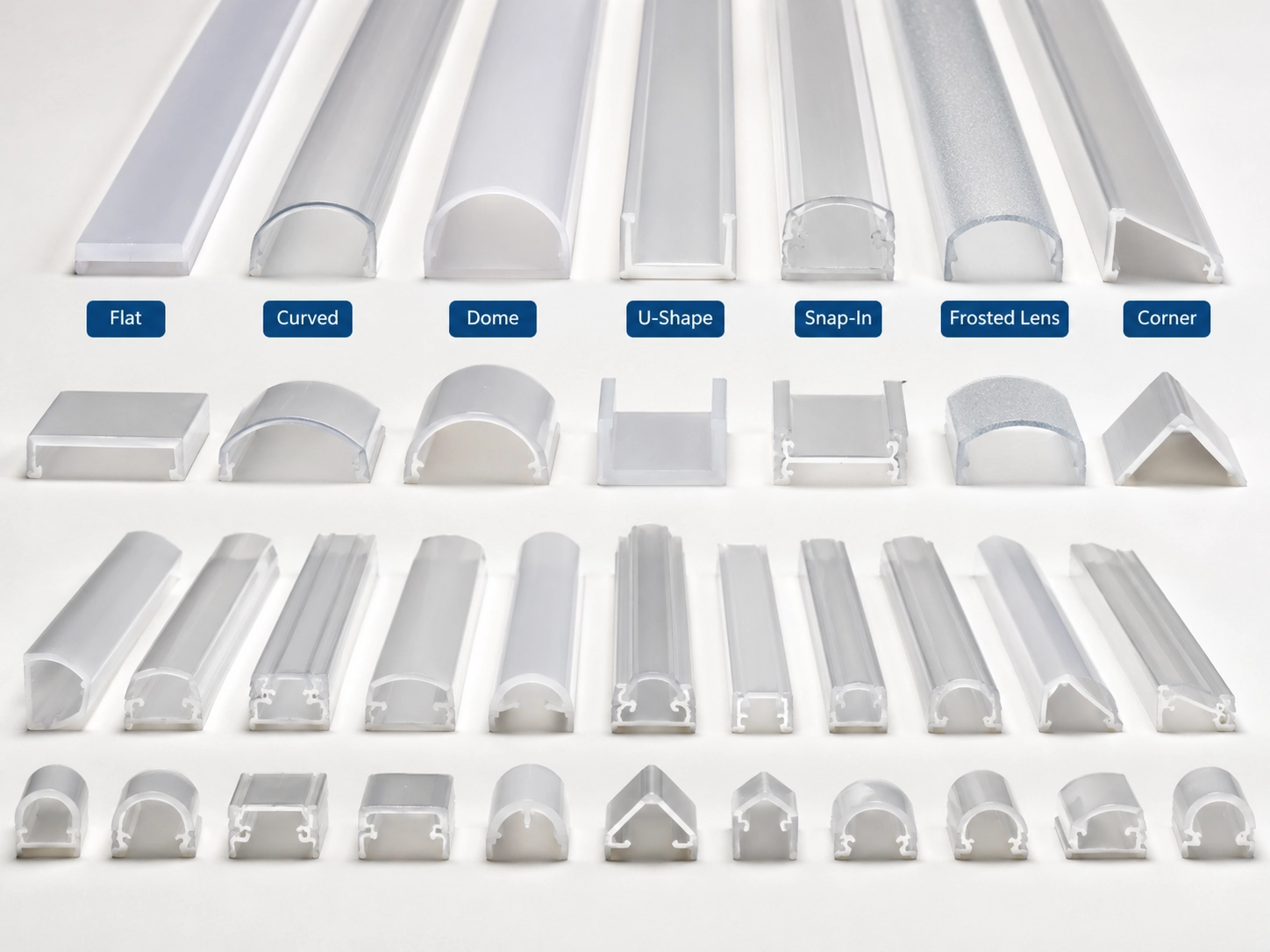 Light Fitting Diffuser Profile: How to Identify One by Its Shape